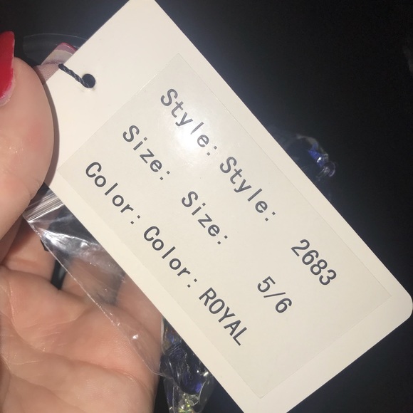 Royal Blue Homecoming Dress - Picture 6 of 6